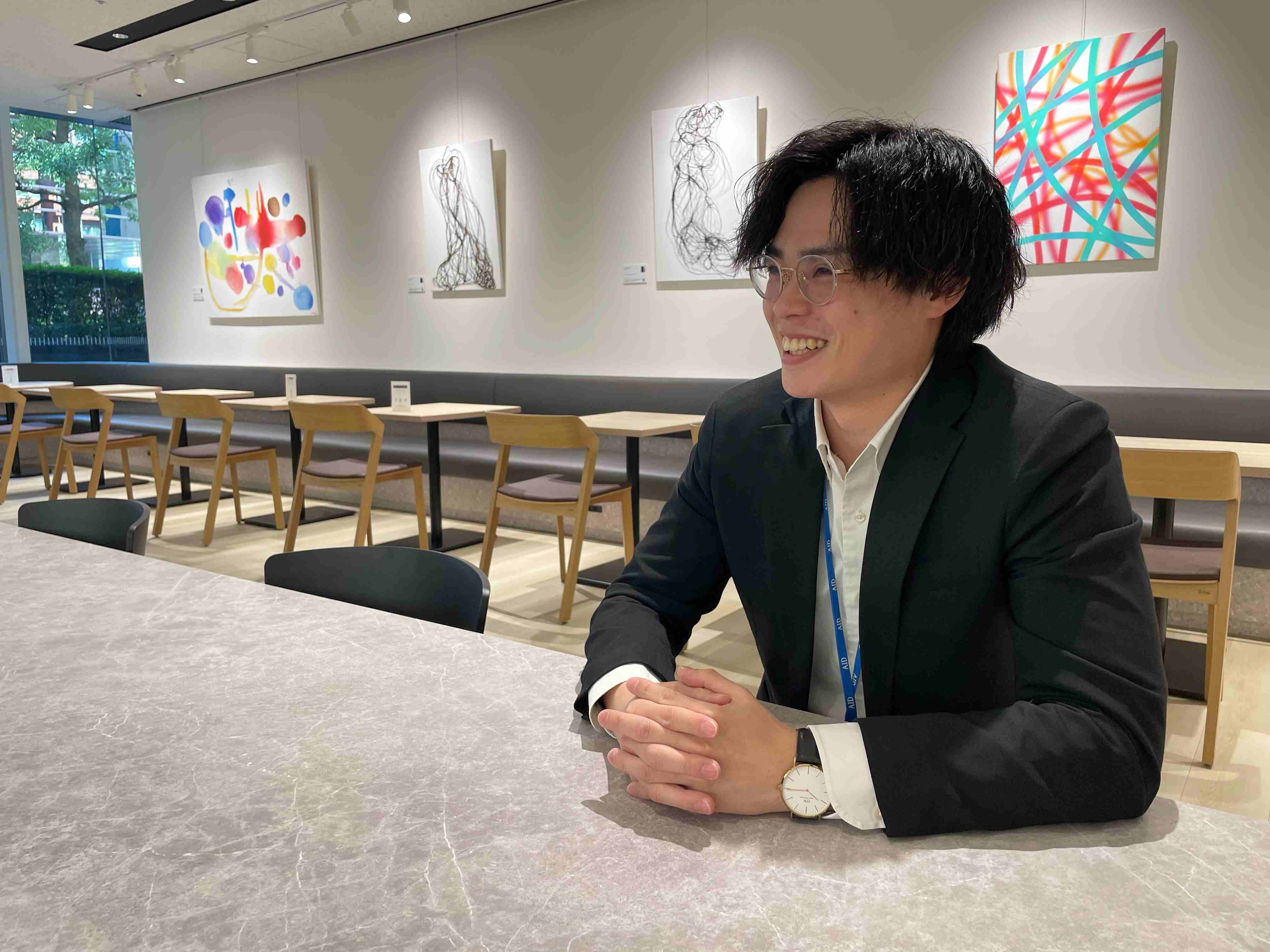 東京ソリューションシステム部　真鍋　大地