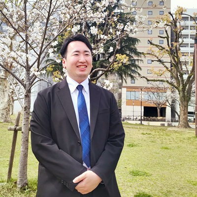 2021年新卒入社<br>九州事業部<br>Y.M.