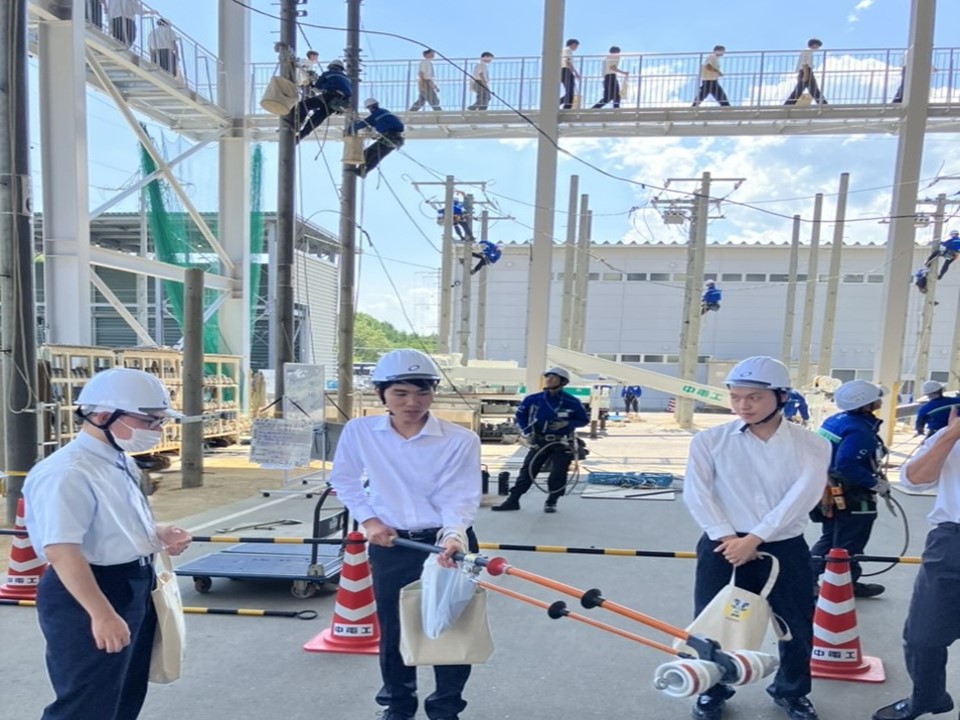 冬季1day仕事体験(配電線) 冬季1day仕事体験(配電線)
