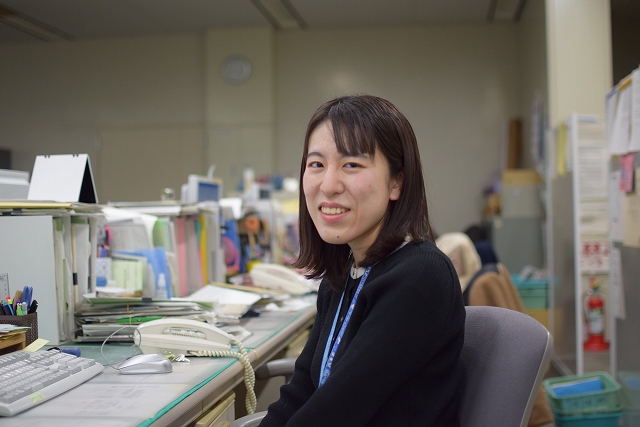 澤田　菜々美
2021年入庁