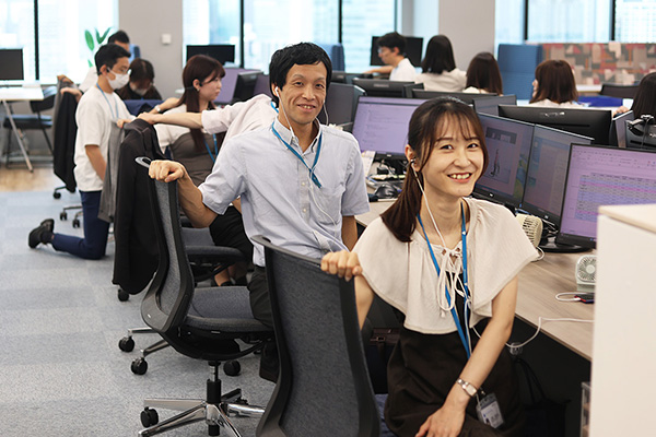 椅子を使ったストレッチ