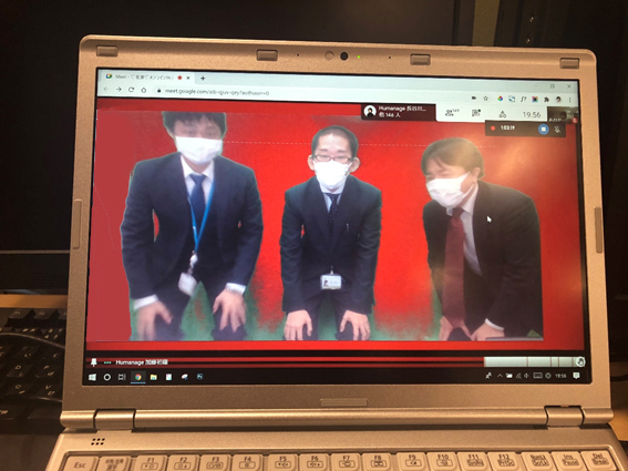 ヒューマネージ聖歌隊(セミプロ)から、歌のプレゼントもありました♬