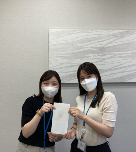 指導した人、された人で何となく雰囲気が似てくる不思議な現象。こちらもイイ笑顔です