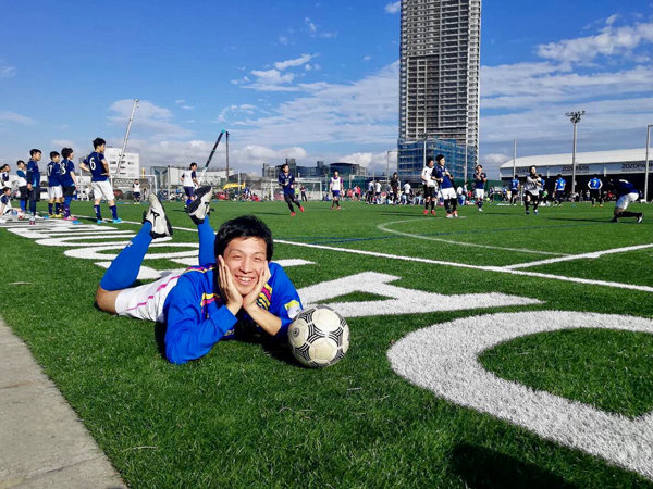 「ヒトコトに出たい!」と熱烈オファーをくれたHFC部長です✌