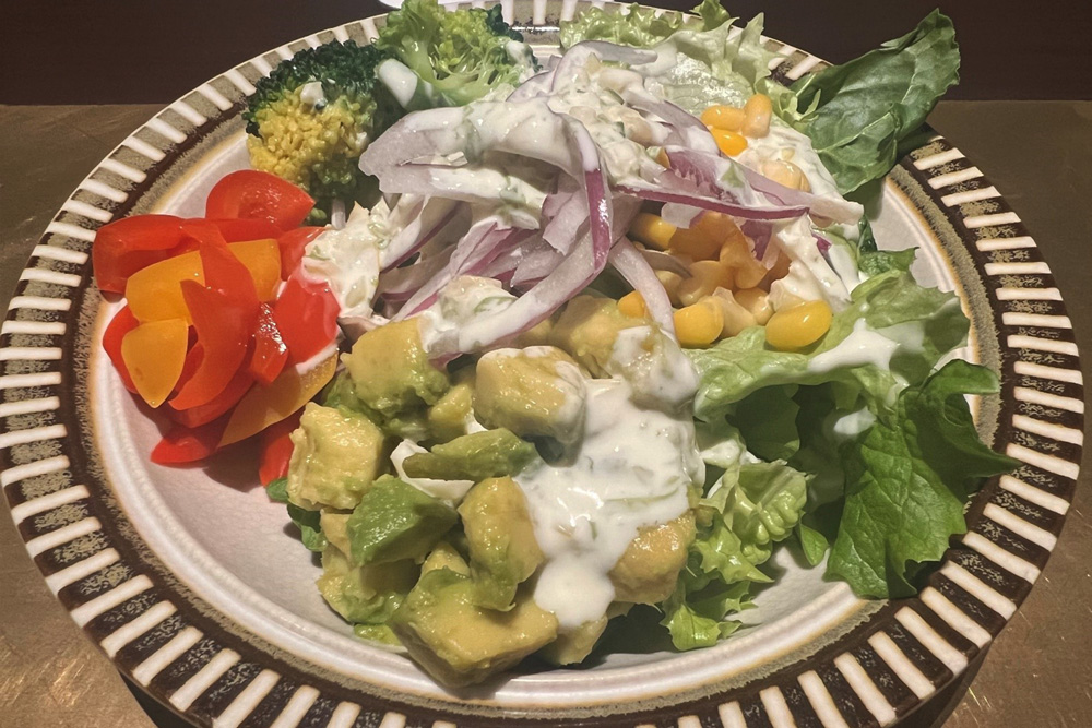 お野菜が新鮮なサラダバー🥗