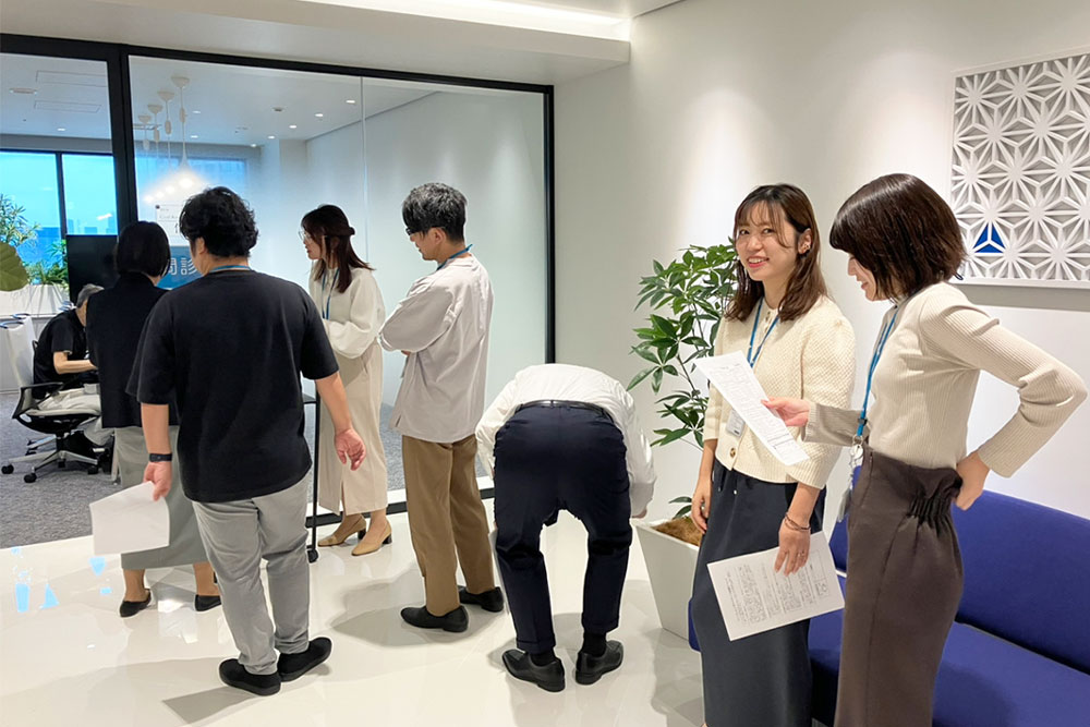 「ドキドキしてきた…」「私もです~」