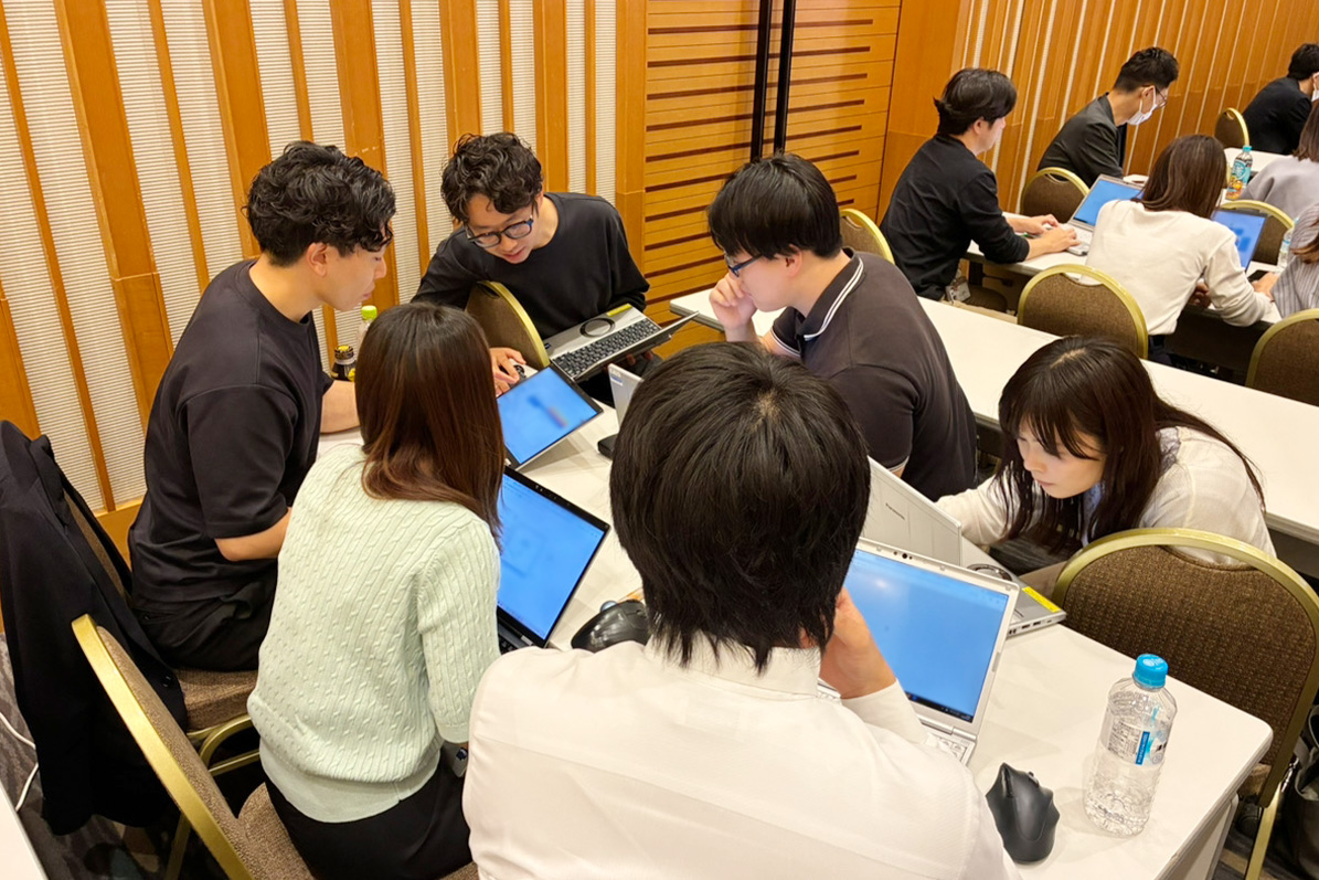 ワークの様子