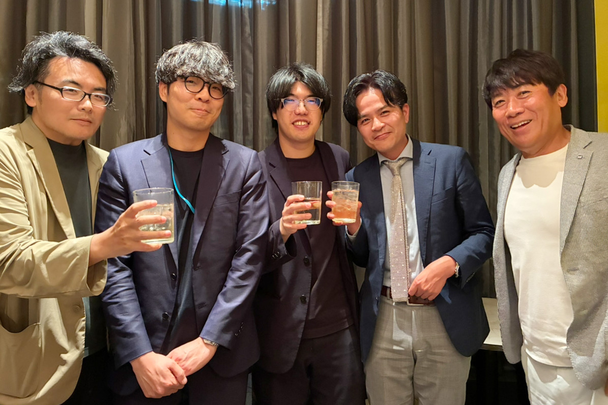 社長の齋藤さんも一緒に