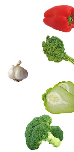 野菜（右）