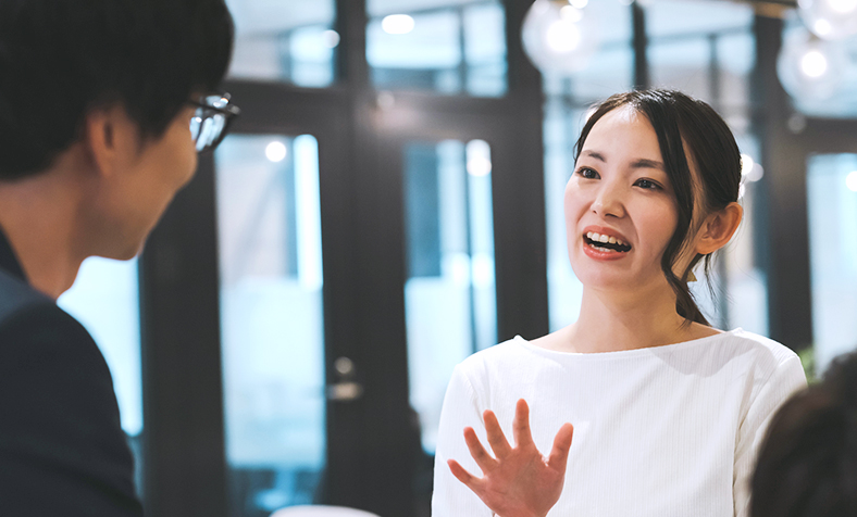 若手先輩社員との座談会