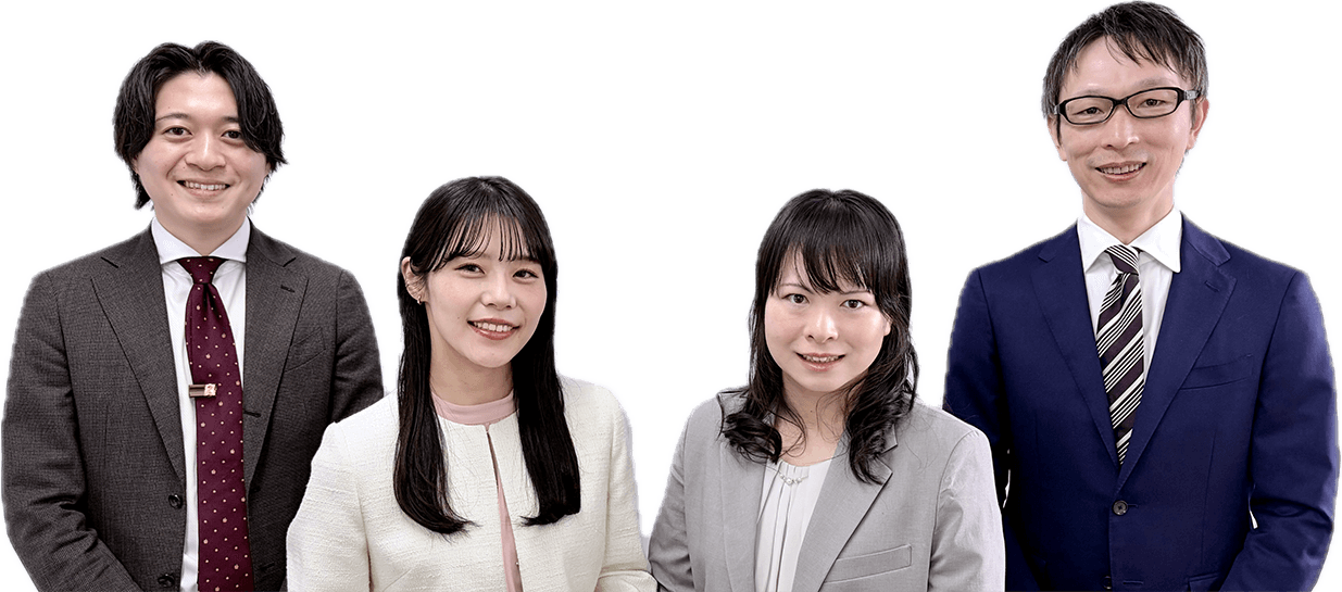 採用課集合写真バストアップ（菓子無・背景無）