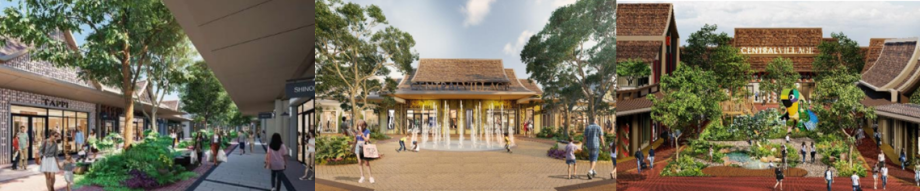 タイ・バンコク近郊における東南アジア最大級※の大型アウトレットモール 「Central Village」 第二期増床エリアが開業