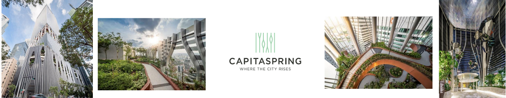 シンガポール 大規模複合開発事業「CapitaSpring」竣工