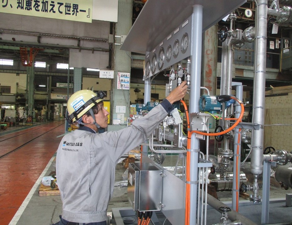 産業機械製品(回転機械)の品質管理をしています