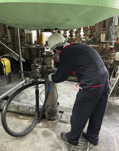 生産設備の定期メンテナンス業務