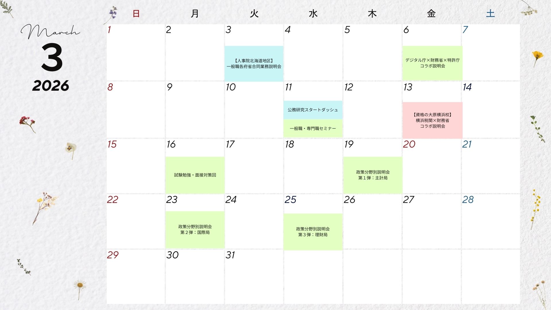 Colorful Minimalist Monthly Social Media Calendar 2