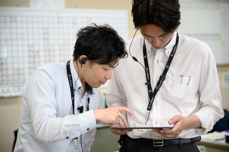 仕事のアドバイスは丁寧に