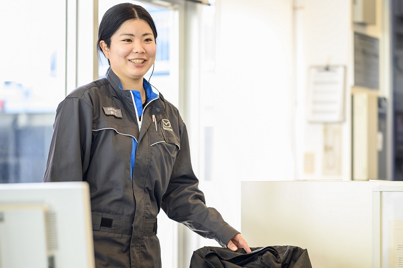 お出迎え前のワンシーン