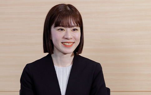 橋本希良里さん（2022年新卒入社）営業（CTSPS営業二部 国内第一セールスグループ）