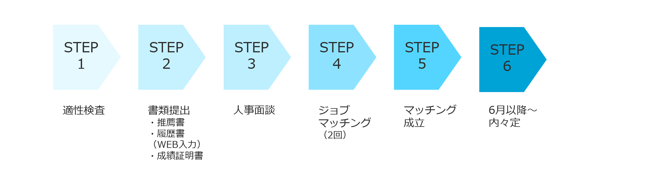 選考ステップ 1